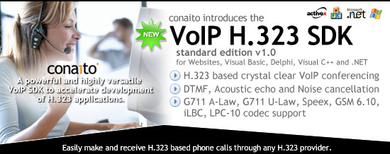 VoIP H.323 SDK for .NET and ActiveX 1.0