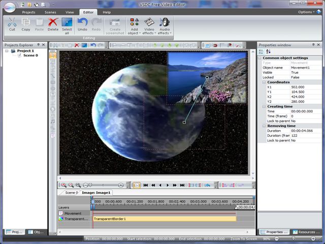 VSDC Free Video Editor 3.3.5