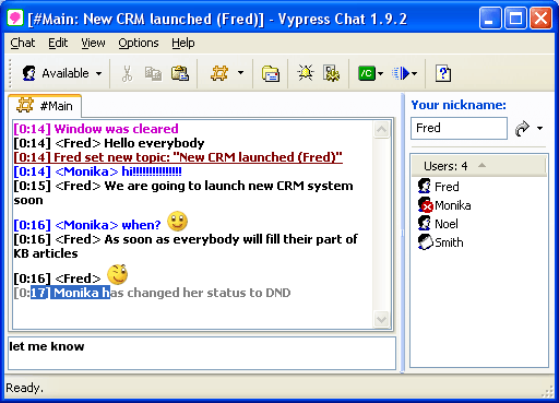 Vypress Chat 2.1
