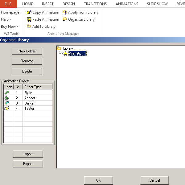 W3 Animation Manager 2.1.0