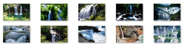 Waterfalls Windows 7 Theme with sound 1.00
