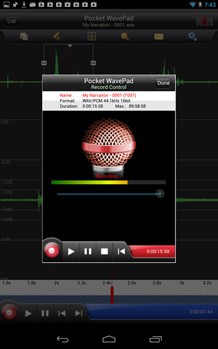 WavePad Free Audio Editing for Android 5.93