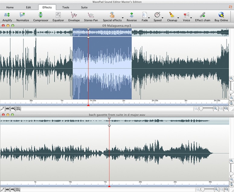 Wavepad Free Sound Creation for Mac 5.60
