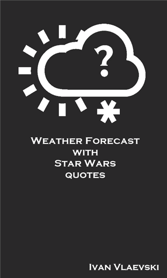 Weather Forecast with Star Wars quotes 1.0.0.0