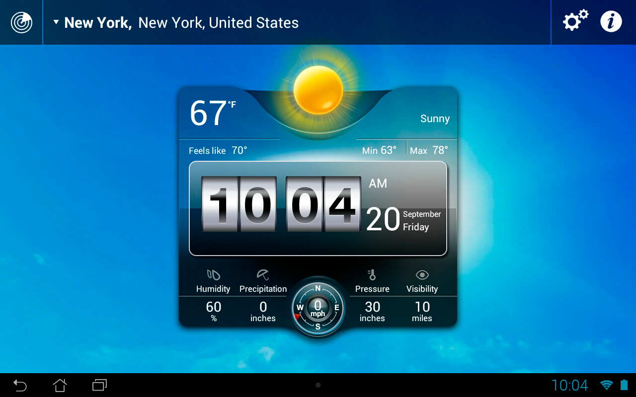 Weather Live Varies with device