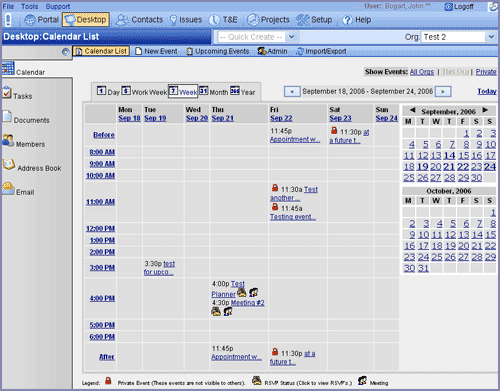 Web-based Group Calendar 9.1.16