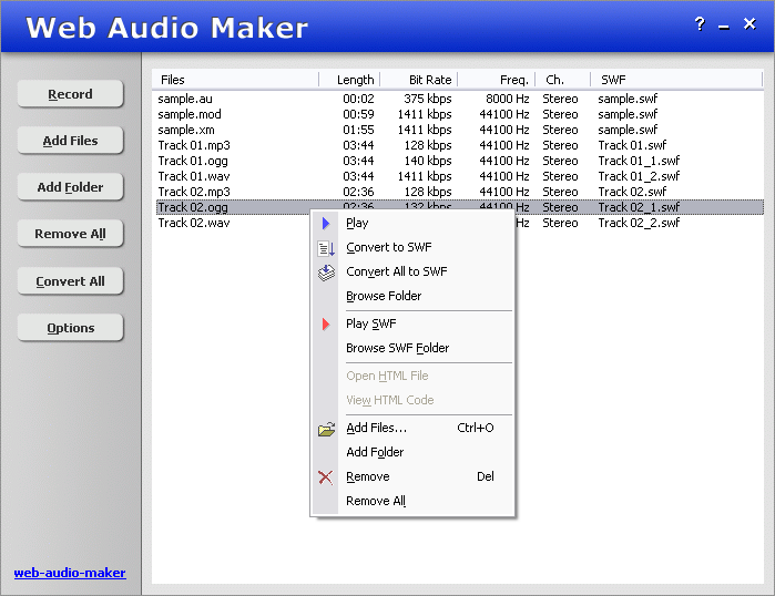 Web Audio Maker 3.5.679