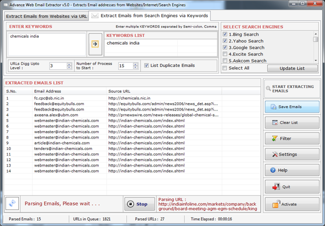 Web Email Extractor 5.0