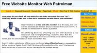 Web Patrolman Free Website Monitor 1.0