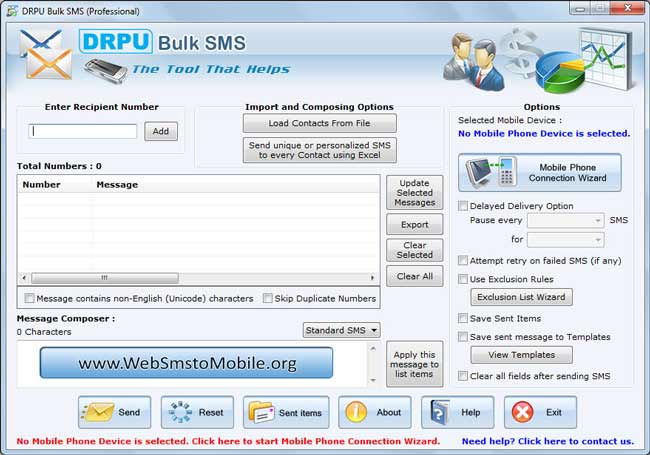 Web SMS to Mobile 7.0.1.3