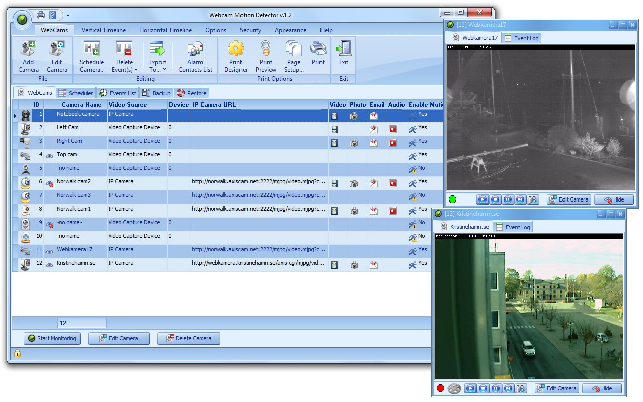 Webcam Motion Detector 2.4