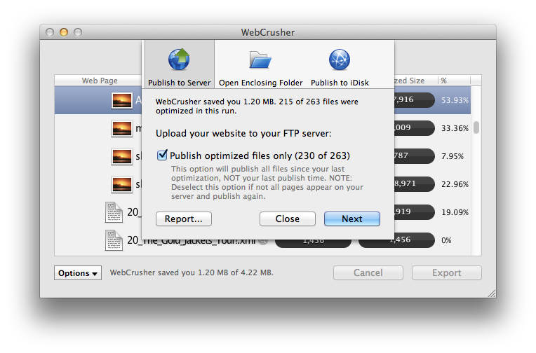 WebCrusher for Mac 2.3.1