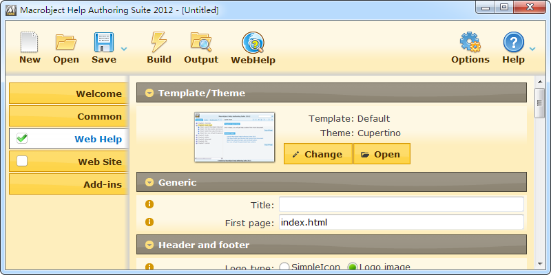 WebHelp Authoring Suite 2012 7.1612.1973