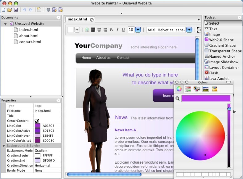 WebsitePainter for Mac 1.0.1