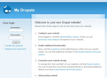 Webuzo for Drupal 7.17