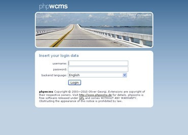 Webuzo for phpwcms 1.5.4.6