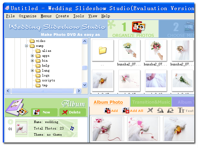 Wedding Slideshow Studio 1.36