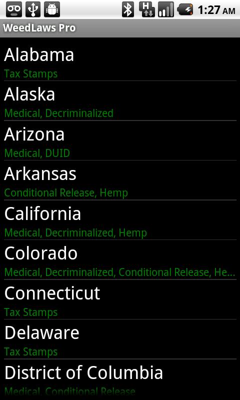 WeedLaws Pro: Marijuana Laws 1.7