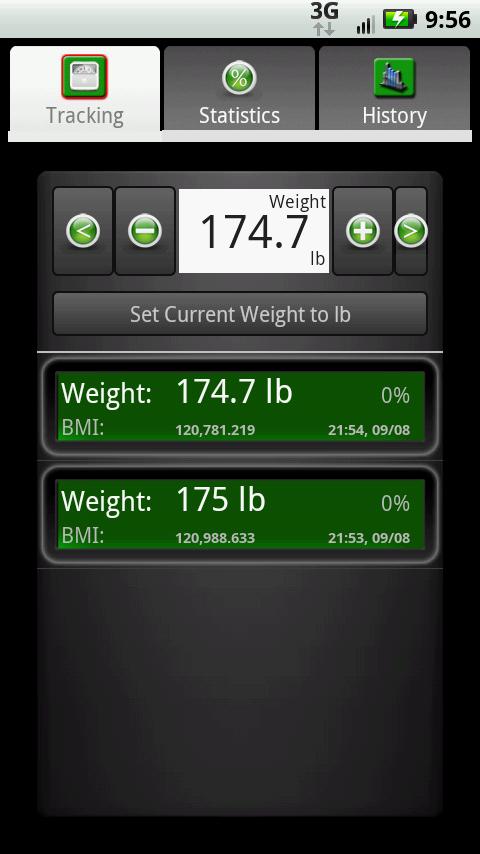 Weight monitor 1.0.0.7