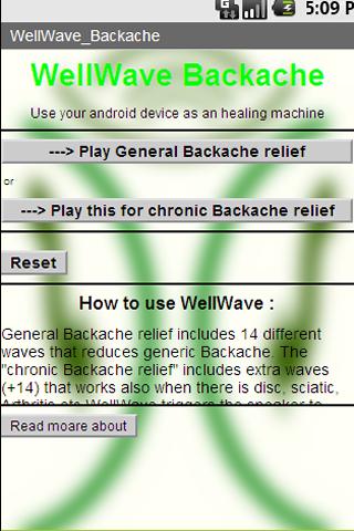 WellWave Backache 1.0