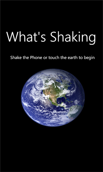 Whats Shaking 1.2.0.0
