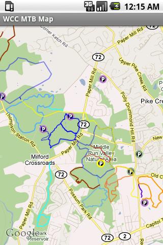 White Clay Creek Trail Map 1.0