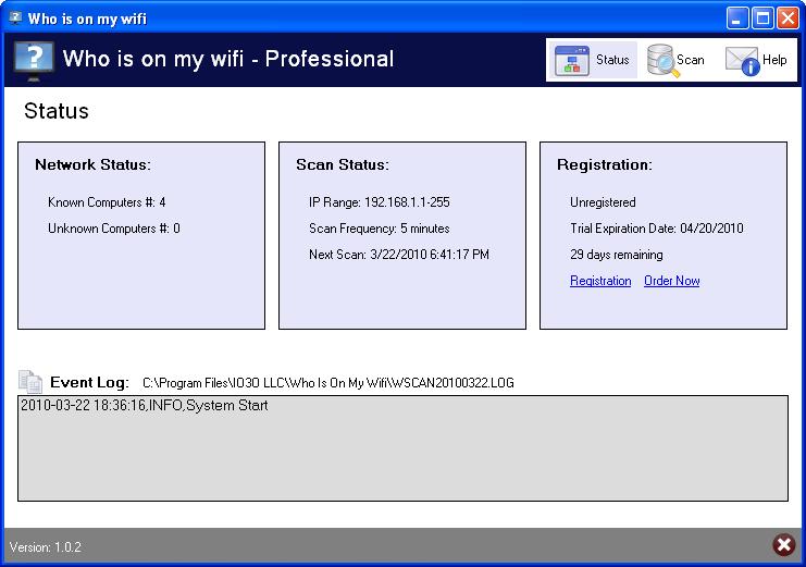 Who Is On My Wifi SMB 1.0.2