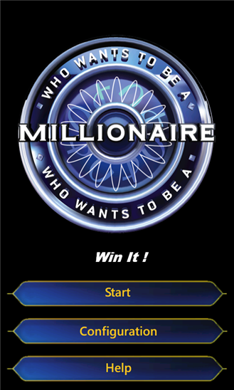 Who wants to be a Millionaire WinIt 1.3.0.0