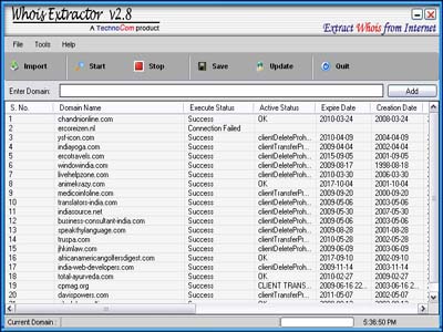 Whois Extractor 2.8