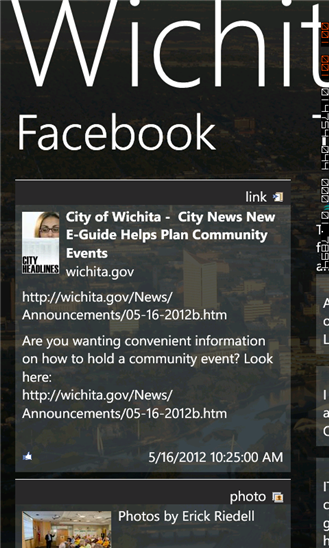Wichita City Info 1.0.0.0