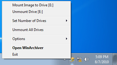 WinArchiver Virtual Drive 2.8