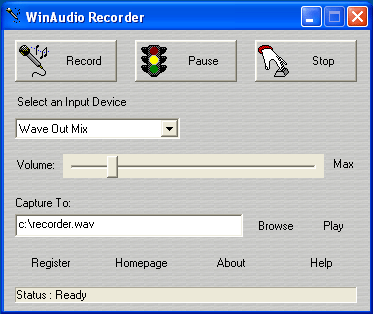 WinAudio Recorder 2.0