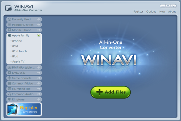 WinAVI All In One Converter 1.7.0.4702