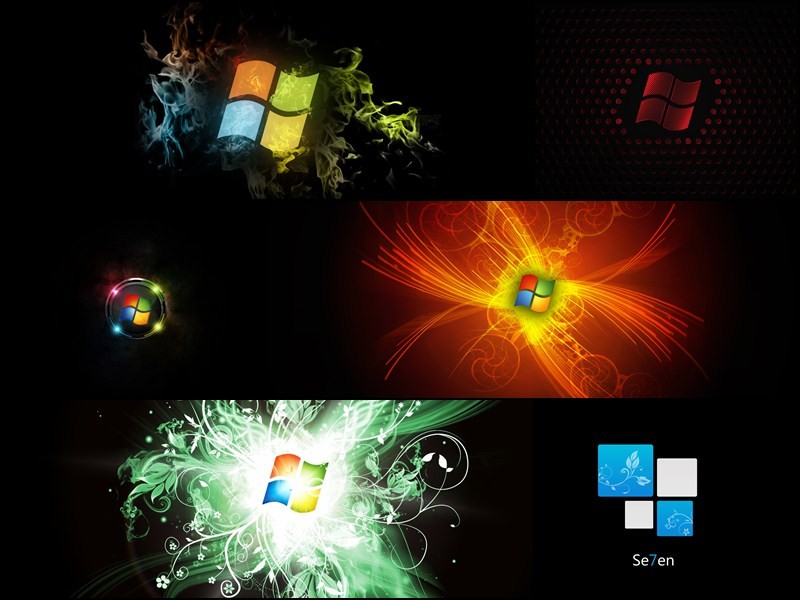 Windows 7 Black Windows Theme 1.0