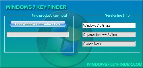 Windows 7 Key Finder 1.0.0
