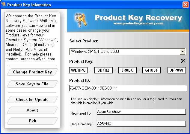 Windows and Office Product Key Viewer 2