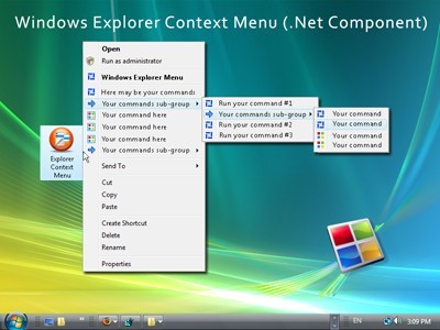 Windows Explorer Shell Context Menu Pro 4.91