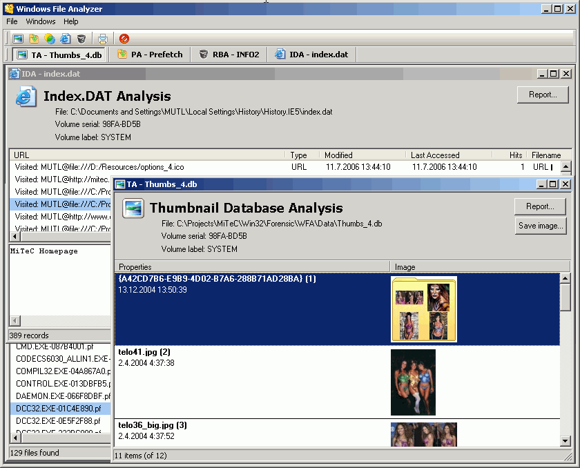 Windows File Analyzer 2.6.0.0