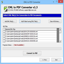 Windows Mail to PDF Converter 2.0