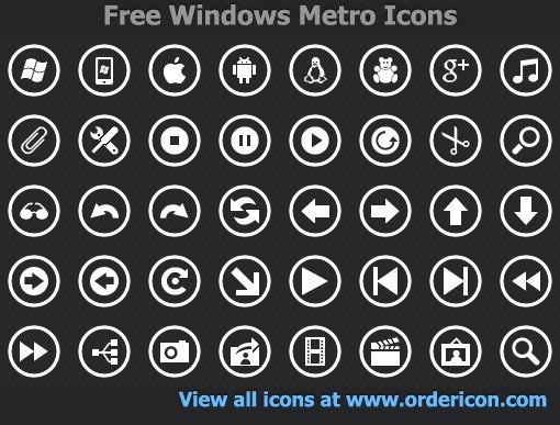 Windows Metro Icons 2013