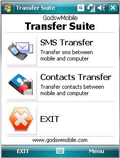Windows Mobile Transfer Suite 1.1