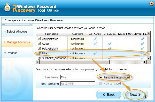 Windows Password Recovery Tool Enterpris 3.2
