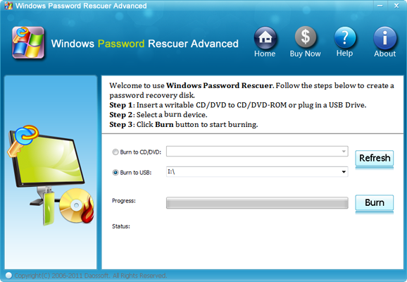 Windows Password Rescuer Advanced 6.0.0.1