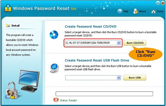 Windows Password Reset Std 8.0.0