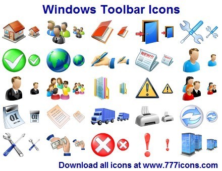 Windows Toolbar Icons 2015.1