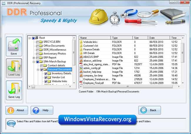 Windows Vista Recovery 4.0.1.6