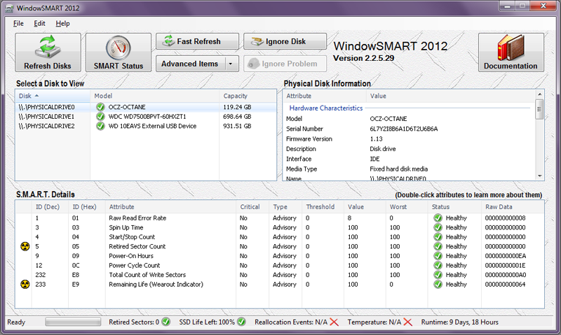 WindowSMART 2012 2.2.6.20