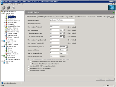 Winmail Mail Server 5.0