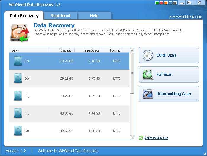 WinMend Data Recovery 1.4.7