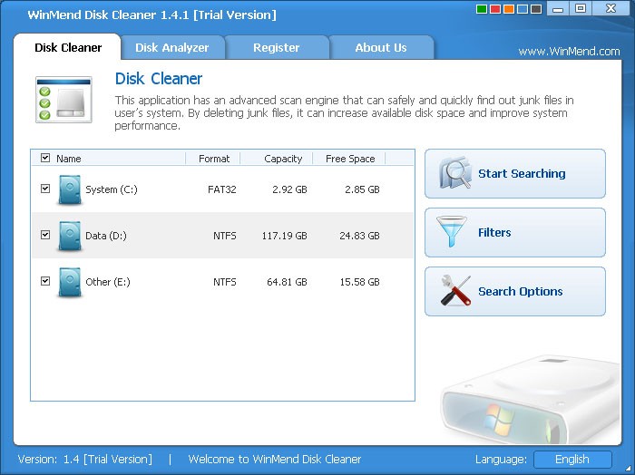 WinMend Disk Cleaner 1.5.5